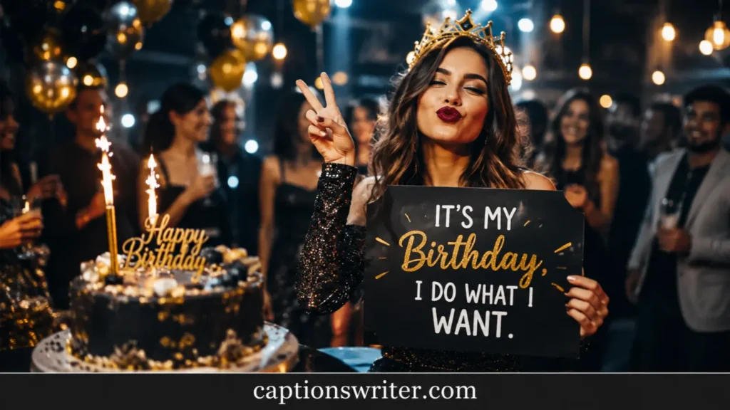 Sassy Birthday Party Captions