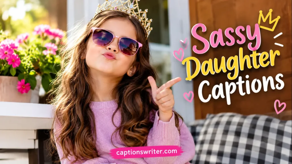 Sassy Daughter Captions 👑