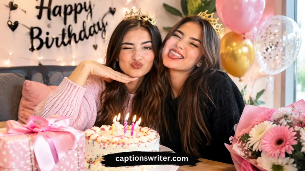 Sassy Sister Birthday Captions 👑🔥