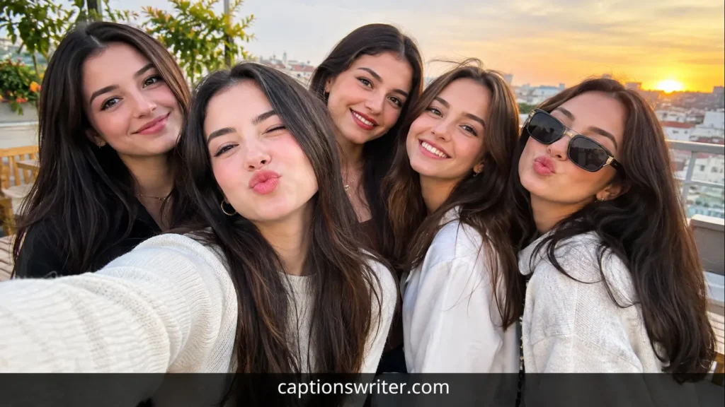 Girlfriend Captions With Friends & Group Photos 👯❤️