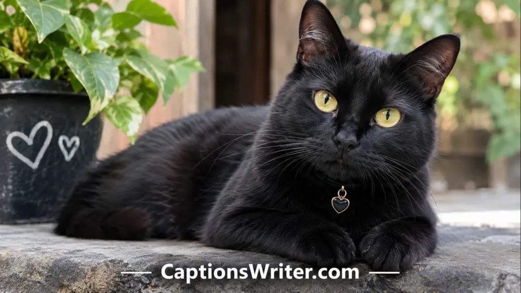Black Cat Captions for Instagram 🖤