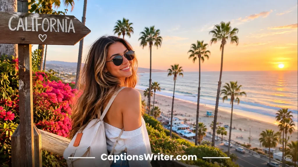 Cute California Captions 💕☀️