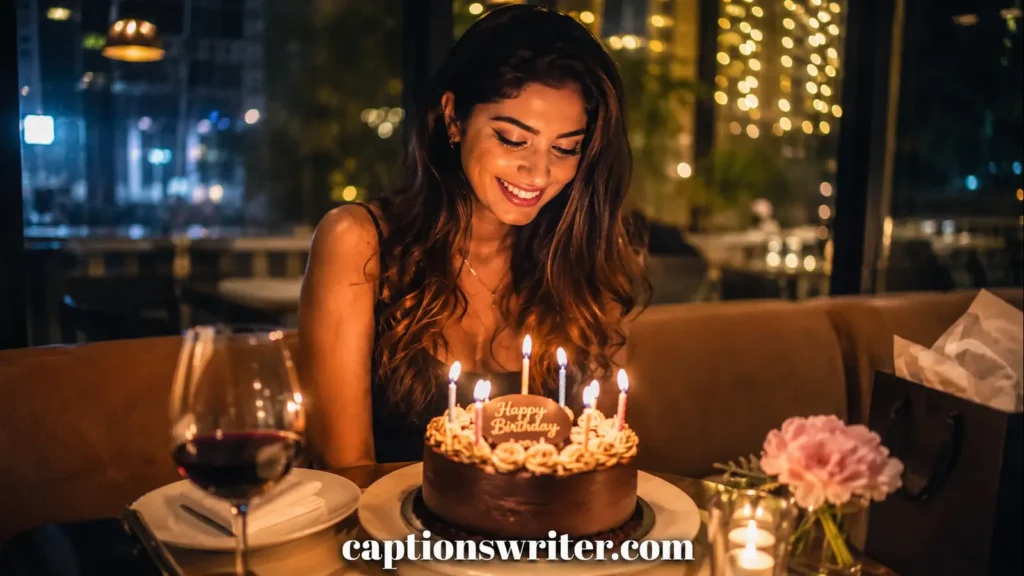 Birthday Dinner Captions