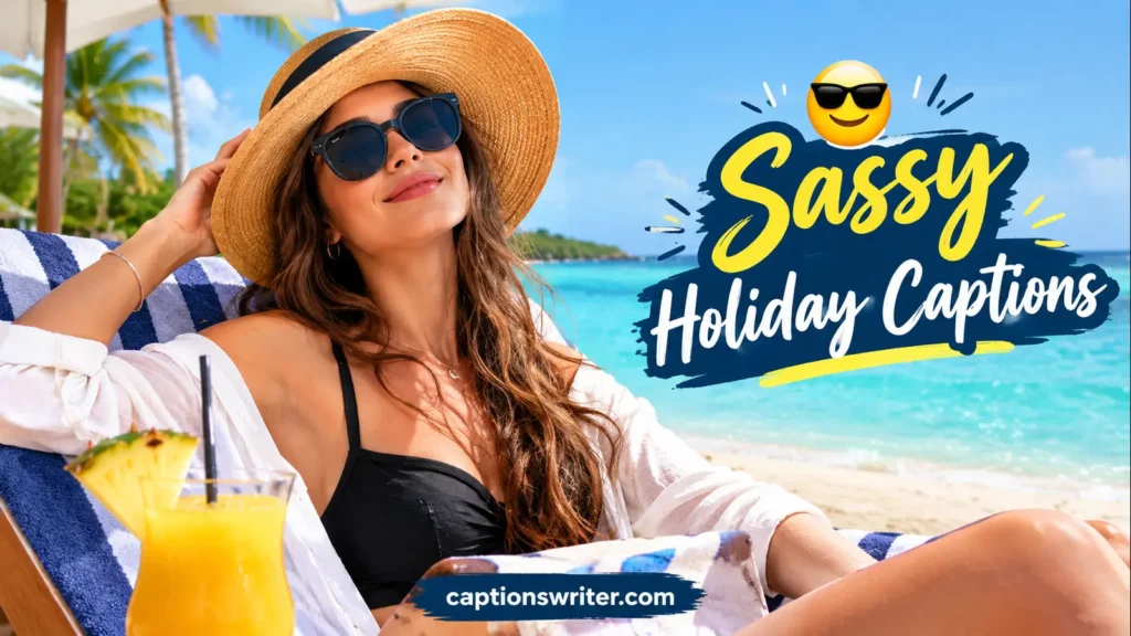 😎 Sassy Holiday Captions