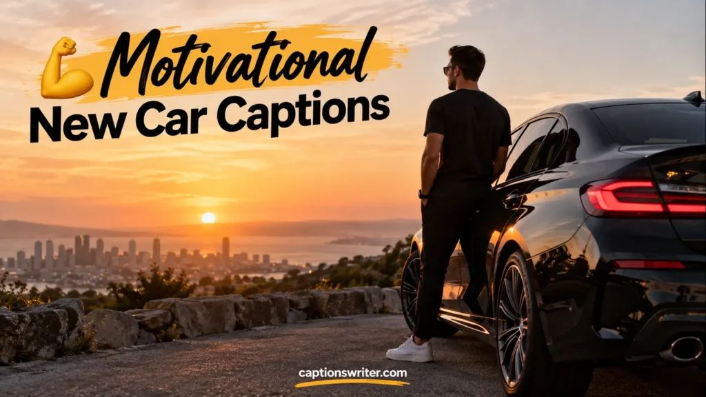 💪 Motivational New Car Captions