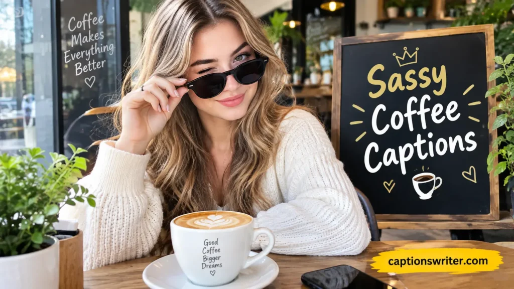 Sassy Coffee Captions πβ