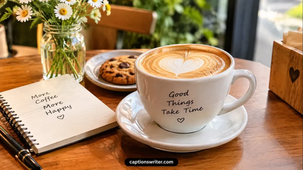 Cute Coffee Captions π₯°β
