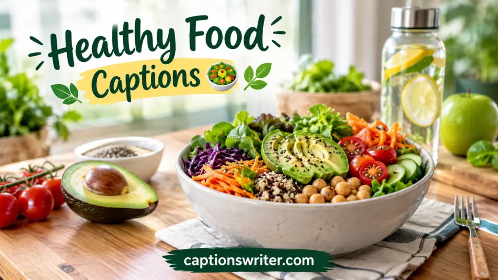 Healthy Food Captions ๐ฅ๐ฟ