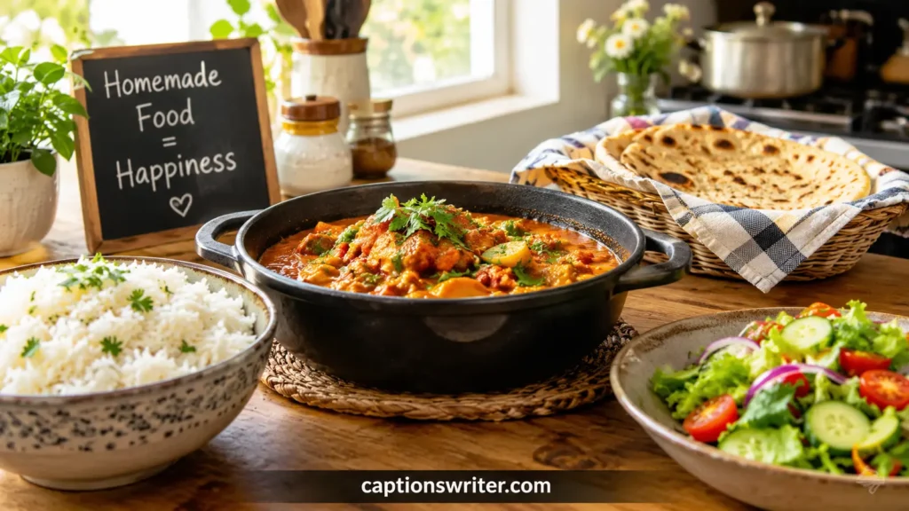 Homemade Food Captions ๐ก๐ฒ