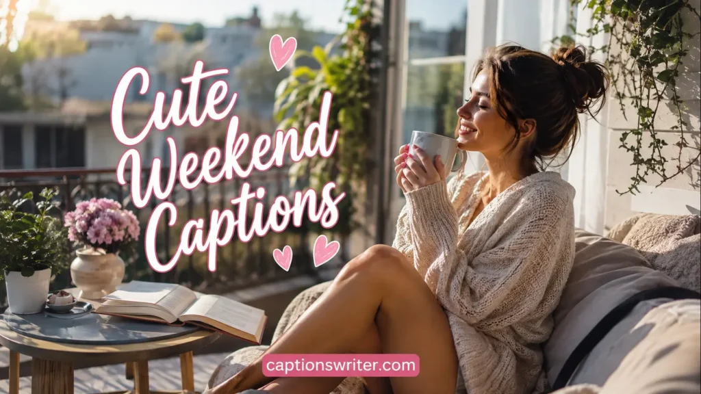 Cute Weekend Captions 💕