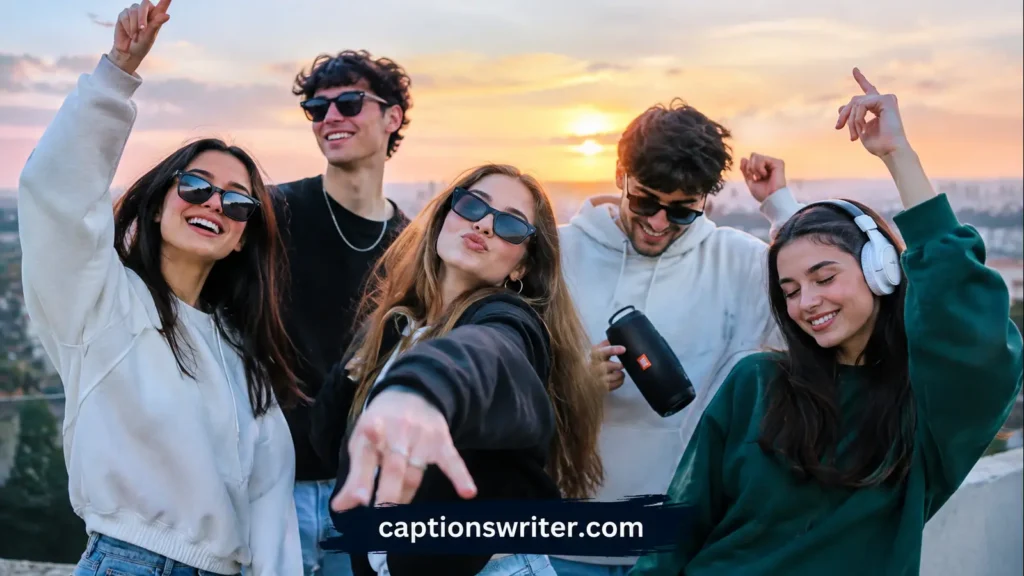π― Music Captions for Friends & Group Photos