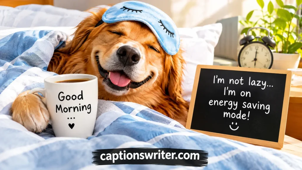 Funny Morning Captions 