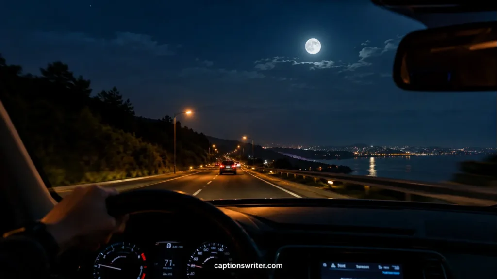 🌙 Night Drive Captions