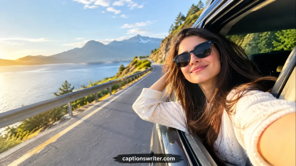 🤳 Road Trip Captions for Selfies