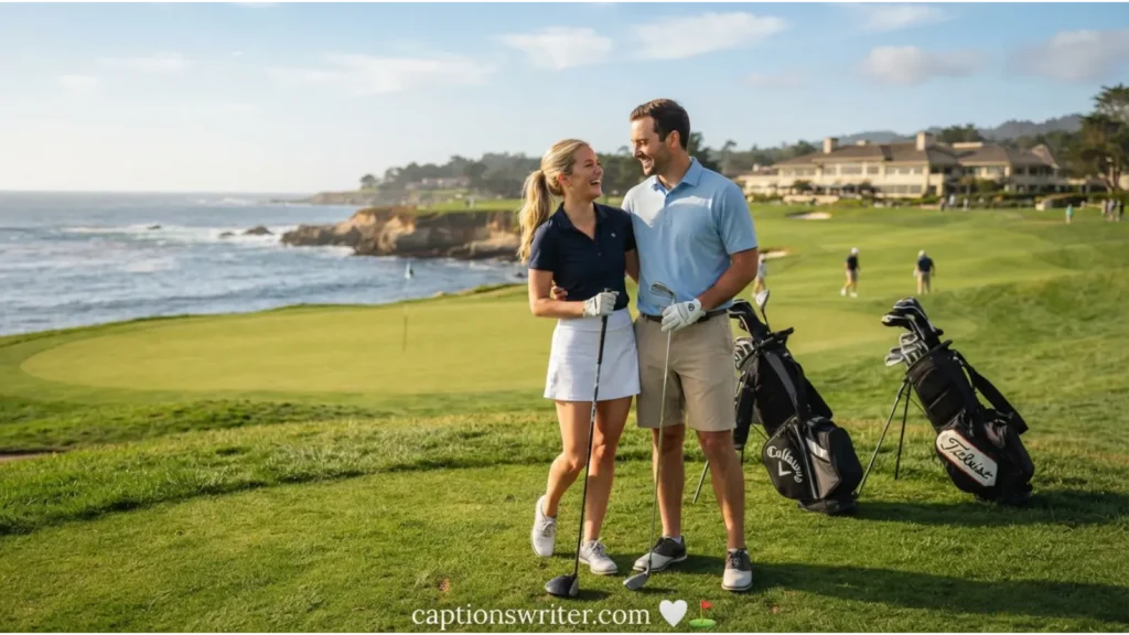 Golf Captions for Couples ❤️⛳