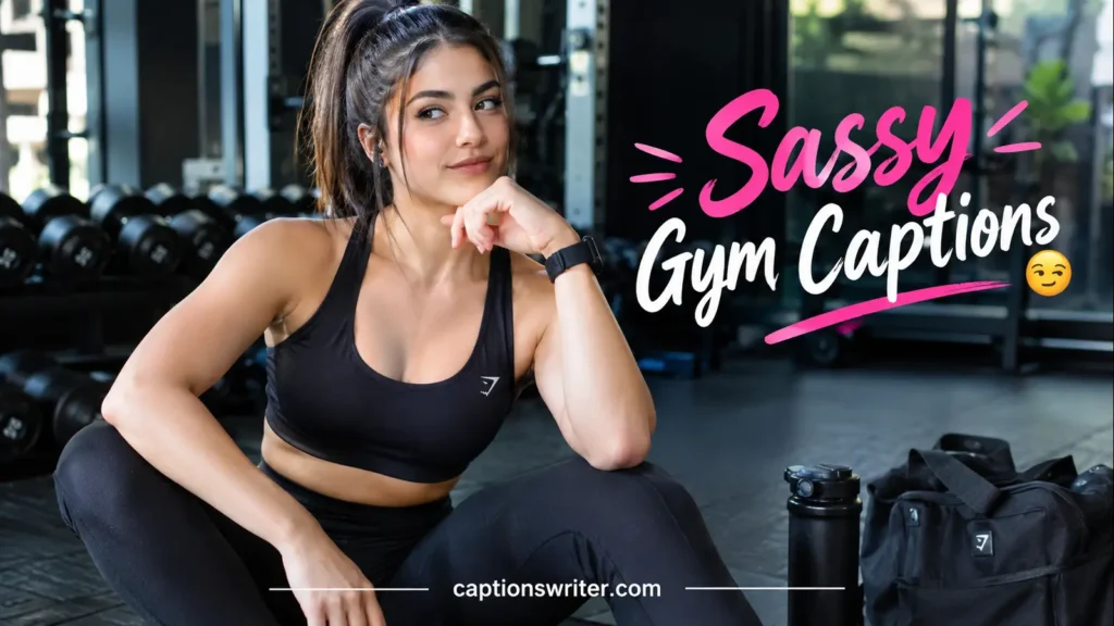 Sassy Gym Captions 😏