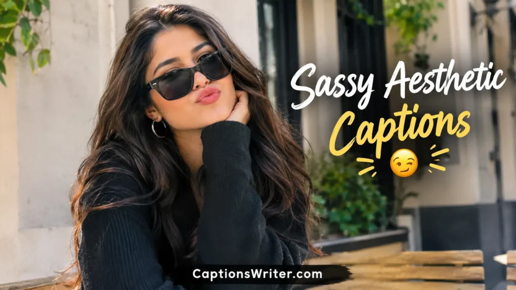 Sassy Aesthetic Captions 😏
