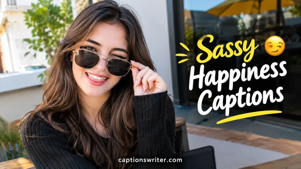 😏 Sassy Happiness Captions