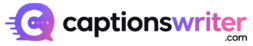 Captions Writer 