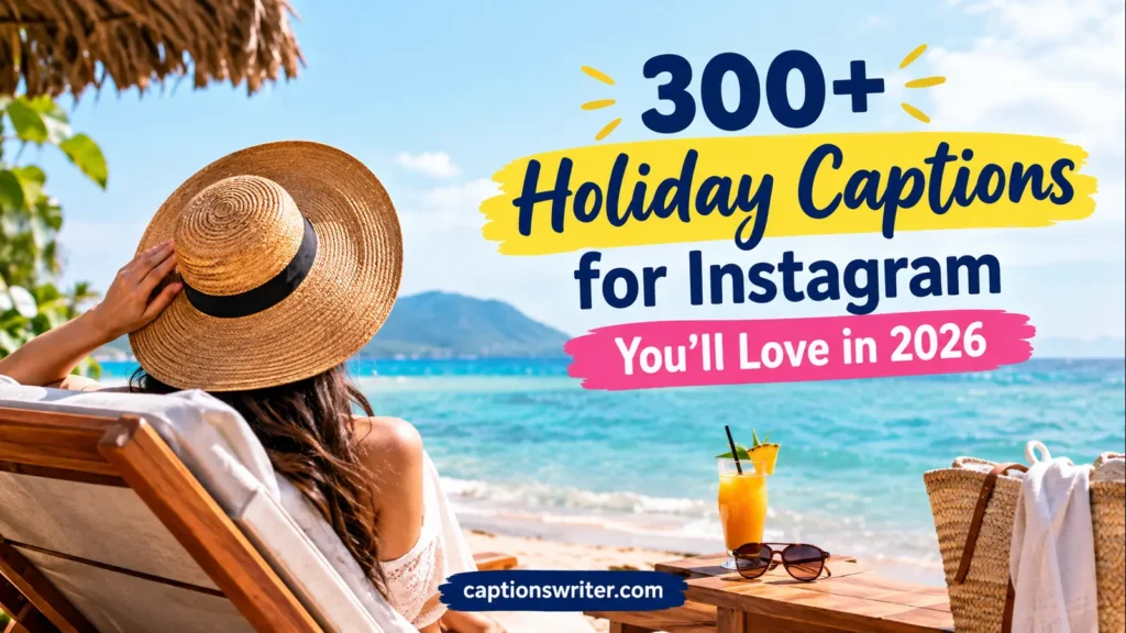 300+ Holiday Captions for Instagram You’ll Love in 2026