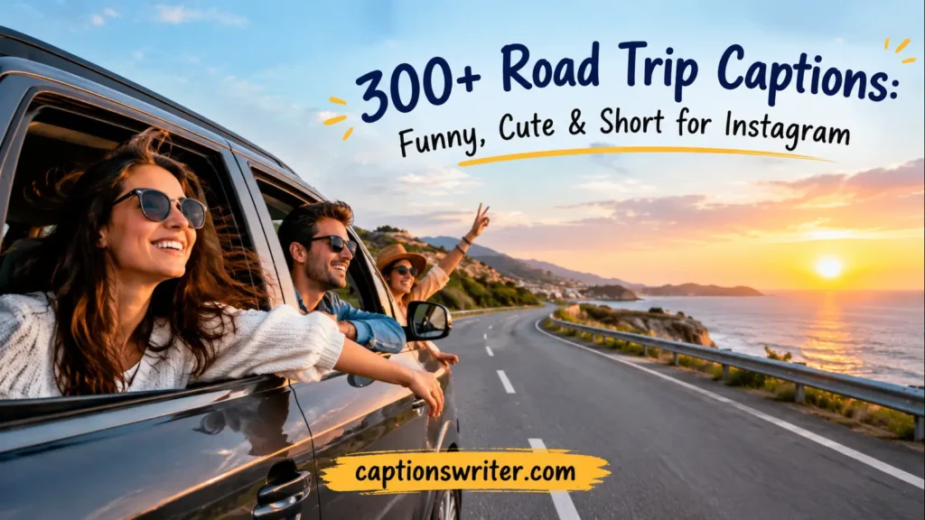 300+ Road Trip Captions: Funny, Cute & Short for Instagram