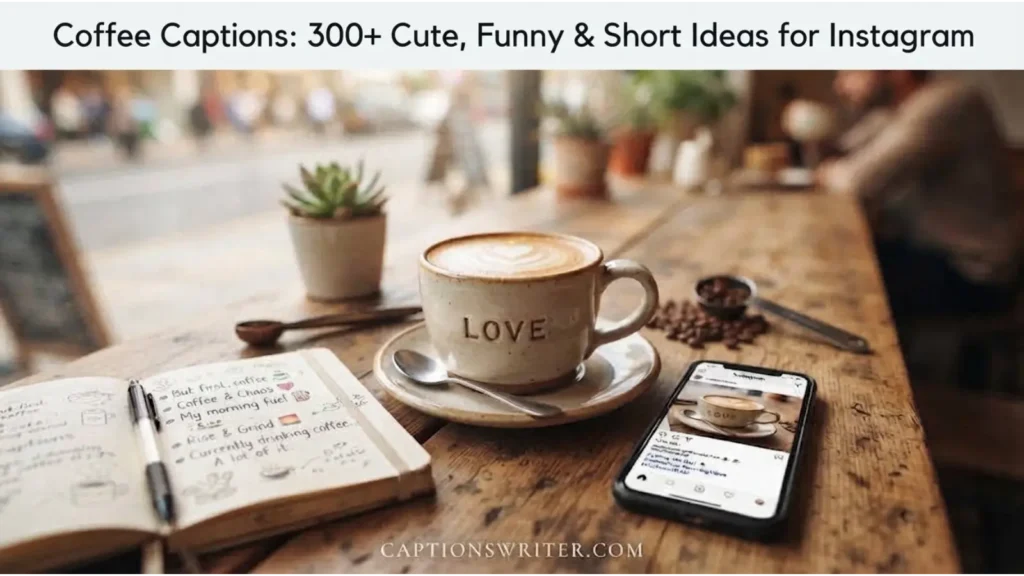 Coffee Captions: 300+ Cute, Funny & Short Ideas for Instagram