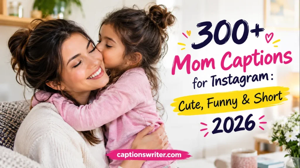 300+ Mom Captions for Instagram: Cute, Funny & Short 2026