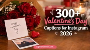 300+ Valentine's Day Captions for Instagram Cute, Funny 2026